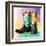 Colorful Boots-OnRei-Framed Art Print