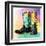 Colorful Boots-OnRei-Framed Art Print