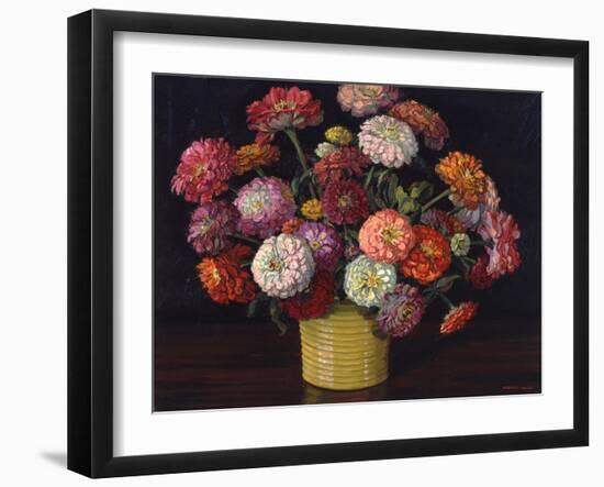 Colorful Bouquet-Cornelius Botke-Framed Art Print