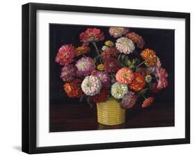 Colorful Bouquet-Cornelius Botke-Framed Art Print