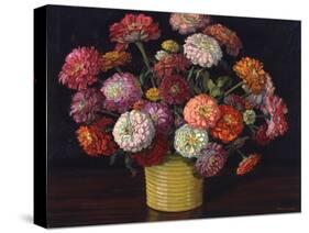 Colorful Bouquet-Cornelius Botke-Stretched Canvas