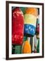 Colorful Bouys-Lantern Press-Framed Art Print