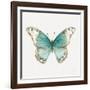 Colorful Breeze XII with Teal-Lisa Audit-Framed Art Print