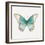 Colorful Breeze XII with Teal-Lisa Audit-Framed Art Print