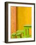 Colorful Building Detail, Barra De Navidad, Jalisco, Mexico-Walter Bibikow-Framed Photographic Print