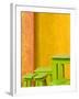 Colorful Building Detail, Barra De Navidad, Jalisco, Mexico-Walter Bibikow-Framed Photographic Print