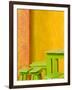 Colorful Building Detail, Barra De Navidad, Jalisco, Mexico-Walter Bibikow-Framed Photographic Print