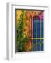 Colorful Building Detail, Barra De Navidad, Jalisco, Mexico-Walter Bibikow-Framed Photographic Print