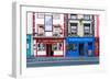 Colorful building fronts of traditional beer pubs in Kilkenny, County Kilkenny, Leinster, Ireland-Logan Brown-Framed Photographic Print