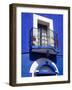 Colorful Building with Iron Balcony, Guanajuato, Mexico-Julie Eggers-Framed Photographic Print