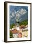 Colorful buildings in Old Town, Innsbruck, Tyrol, Austria.-Michael DeFreitas-Framed Photographic Print