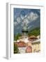 Colorful buildings in Old Town, Innsbruck, Tyrol, Austria.-Michael DeFreitas-Framed Photographic Print