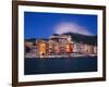 Colorful Buildings on Waterfront of Portovenere, Italy-Julie Eggers-Framed Photographic Print