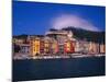 Colorful Buildings on Waterfront of Portovenere, Italy-Julie Eggers-Mounted Photographic Print