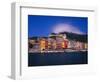 Colorful Buildings on Waterfront of Portovenere, Italy-Julie Eggers-Framed Photographic Print