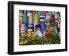 Colorful Buoys on Wall, Rockport, Massachusetts, USA-Adam Jones-Framed Photographic Print