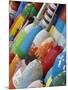 Colorful Buoys, Rockport, Cape Ann, Massachusetts, USA-Adam Jones-Mounted Photographic Print