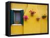 Colorful Burano City Homes, Italy-Terry Eggers-Framed Stretched Canvas
