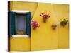 Colorful Burano City Homes, Italy-Terry Eggers-Stretched Canvas