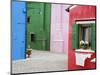 Colorful Burano City Homes, Italy-Terry Eggers-Mounted Photographic Print