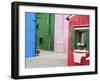 Colorful Burano City Homes, Italy-Terry Eggers-Framed Photographic Print