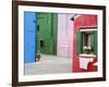 Colorful Burano City Homes, Italy-Terry Eggers-Framed Photographic Print