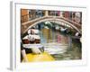 Colorful Burano City Homes Reflecting in the Canal, Italy-Terry Eggers-Framed Photographic Print