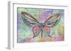Colorful Butterfly-Cora Niele-Framed Premium Giclee Print