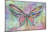 Colorful Butterfly-Cora Niele-Mounted Premium Giclee Print
