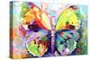 Colorful Butterfly-Leon Devenice-Stretched Canvas