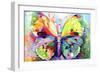 Colorful Butterfly-Leon Devenice-Framed Art Print