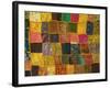 Colorful Carpet, Pushkar, Rajasthan, India-Keren Su-Framed Photographic Print