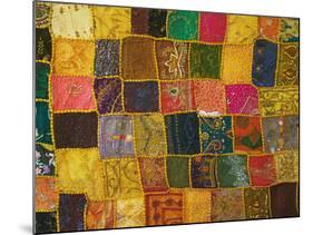 Colorful Carpet, Pushkar, Rajasthan, India-Keren Su-Mounted Photographic Print