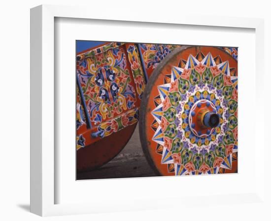 Colorful Cart, Sarchi, Costa Rica-Michele Westmorland-Framed Photographic Print