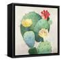 Colorful Catus-Asia Jensen-Framed Stretched Canvas