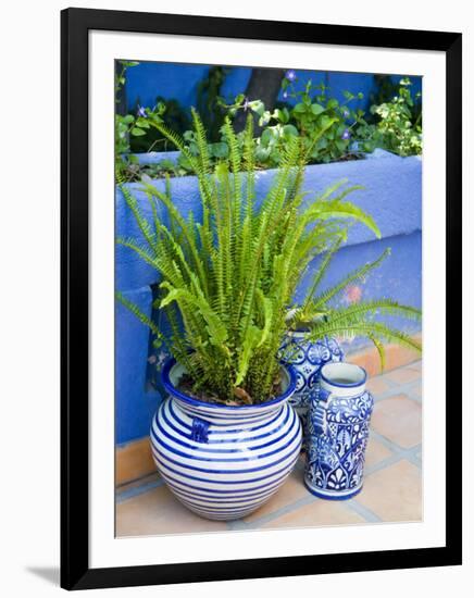 Colorful Ceramic Pots, San Miguel De Allende, Guanajuato State, Mexico-Julie Eggers-Framed Photographic Print