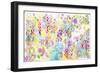 Colorful Chaos - Jennifer-Jennifer McCully-Framed Giclee Print