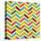 Colorful Chevron Seamless-Yaviki-Stretched Canvas