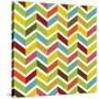 Colorful Chevron Seamless-Yaviki-Stretched Canvas