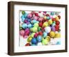 Colorful Christmas ornaments-Pauline St. Denis-Framed Photographic Print