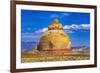 Colorful Church rock formation entrance, Canyonlands National Park, Needles District, Utah.-William Perry-Framed Photographic Print