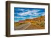 Colorful Cliffs, Highway 211, Canyonlands National Park, Needles District, Utah.-William Perry-Framed Photographic Print