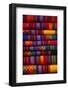 Colorful cloth, Cusco, Peru-David Wall-Framed Photographic Print