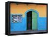 Colorful Colonial Architecture, Granada, Nicaragua, Central America-Wendy Connett-Framed Stretched Canvas