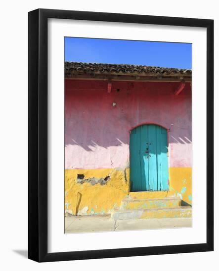 Colorful Colonial Architecture, Granada, Nicaragua, Central America-null-Framed Photographic Print