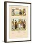 Colorful Costumes of India-Racinet-Framed Art Print