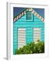 Colorful Cottage at Compass Point Resort, Gambier, Bahamas, Caribbean-Walter Bibikow-Framed Premium Photographic Print