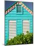 Colorful Cottage at Compass Point Resort, Gambier, Bahamas, Caribbean-Walter Bibikow-Mounted Photographic Print