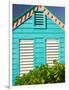 Colorful Cottage at Compass Point Resort, Gambier, Bahamas, Caribbean-Walter Bibikow-Framed Photographic Print