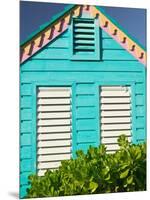 Colorful Cottage at Compass Point Resort, Gambier, Bahamas, Caribbean-Walter Bibikow-Mounted Photographic Print